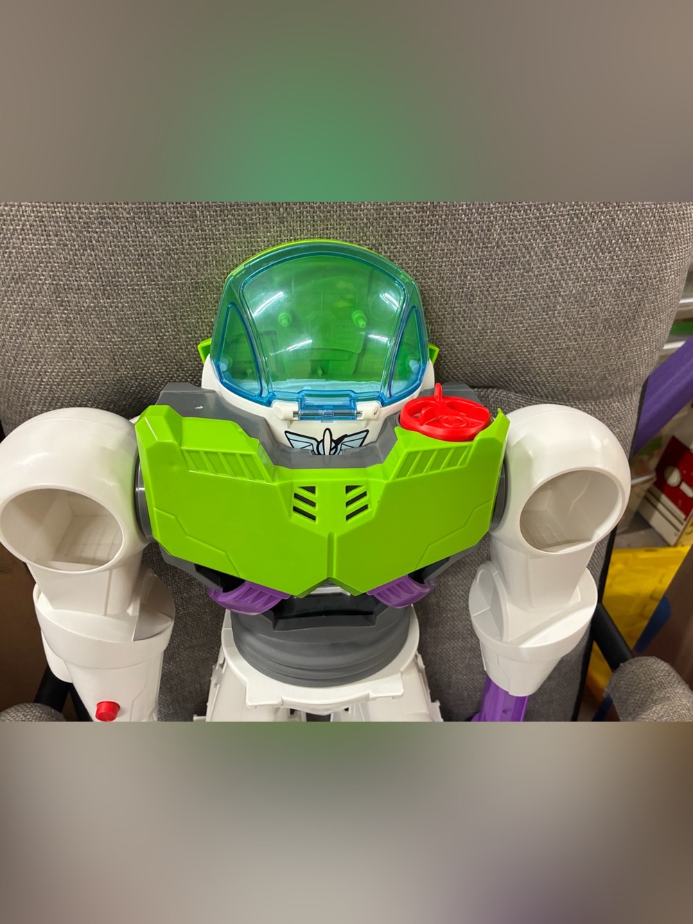 Imaginext Toy Story 4 Buzz Lightyear Robot Playset 22 In Large Spaceship Disney